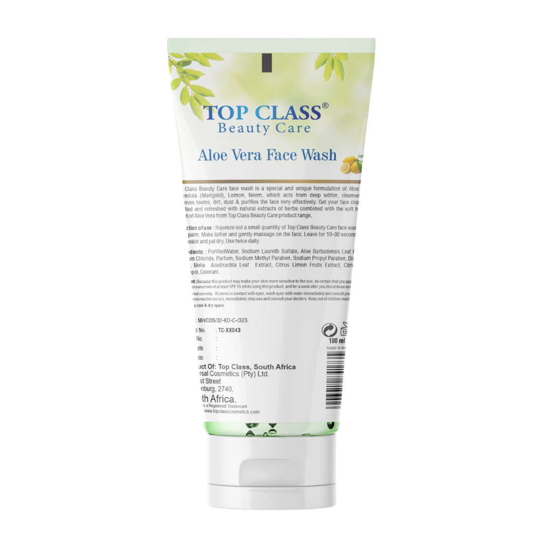 Top Class Aloe Face Wash 100ml