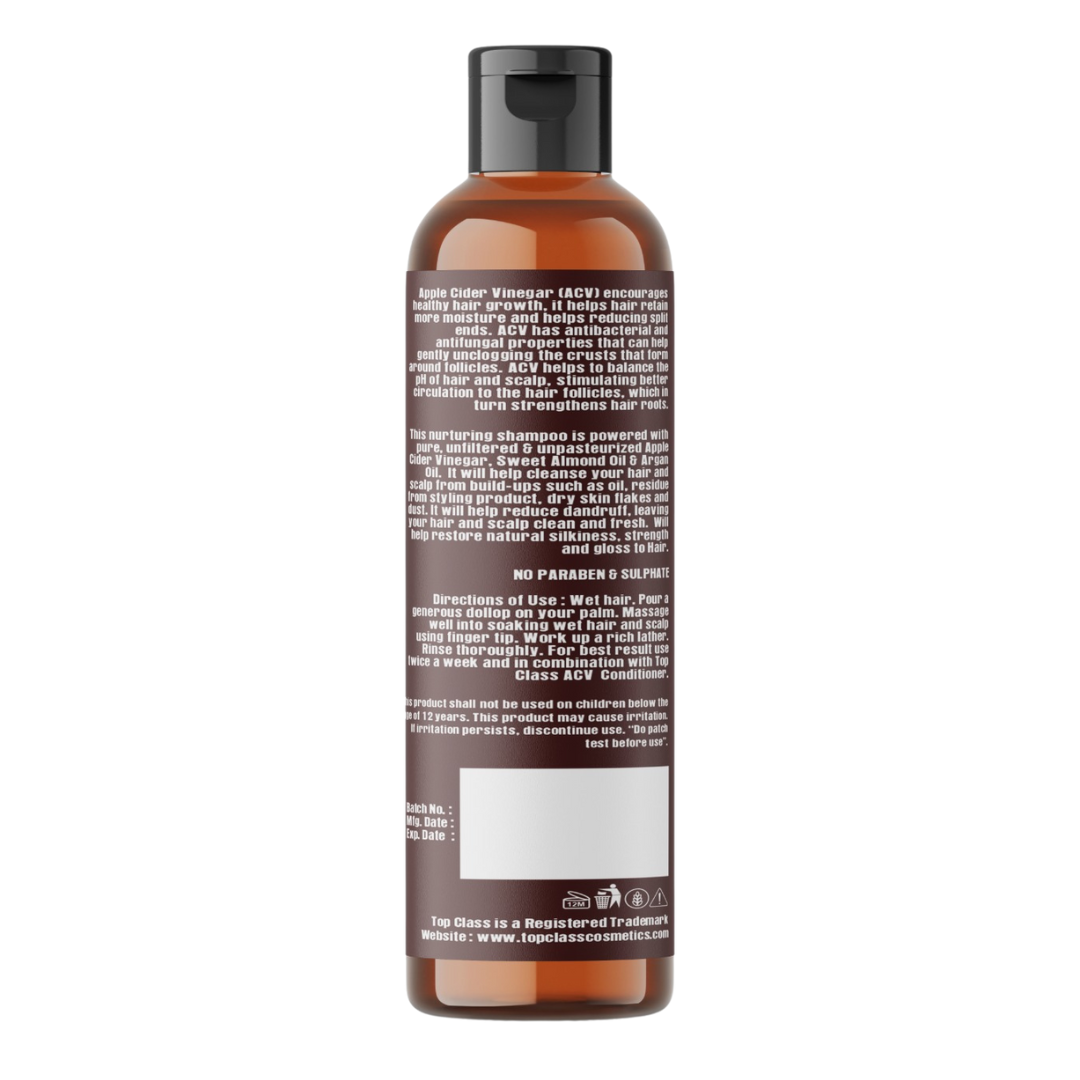 Top Class Apple Cider Vinegar Shampoo 250ml