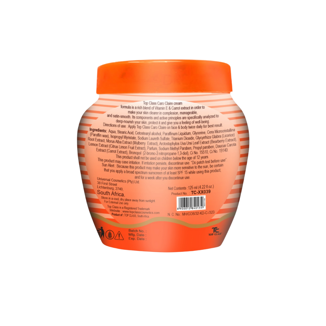 Top Class Caro Claire -with Carrot Oil 125ml