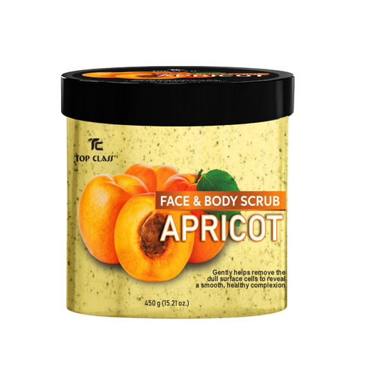 Top Class Face & Body Scrub - Apricot 450ml