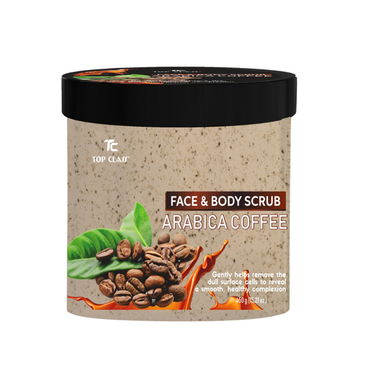 Top Class Face & Body Scrub Arabica Coffee 450ml