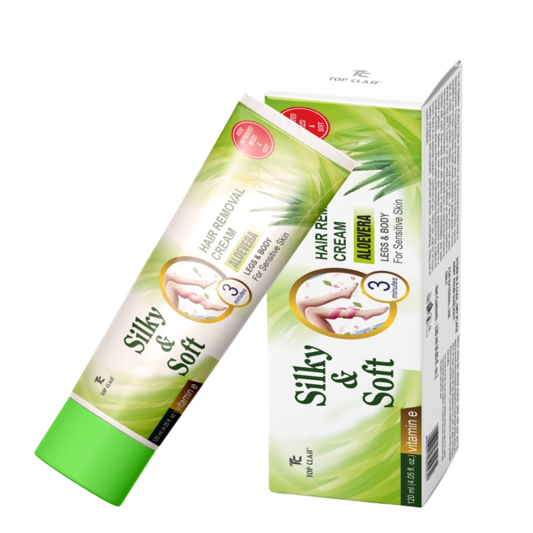 Top Class Hair Removing Cream  - Aloe 120g