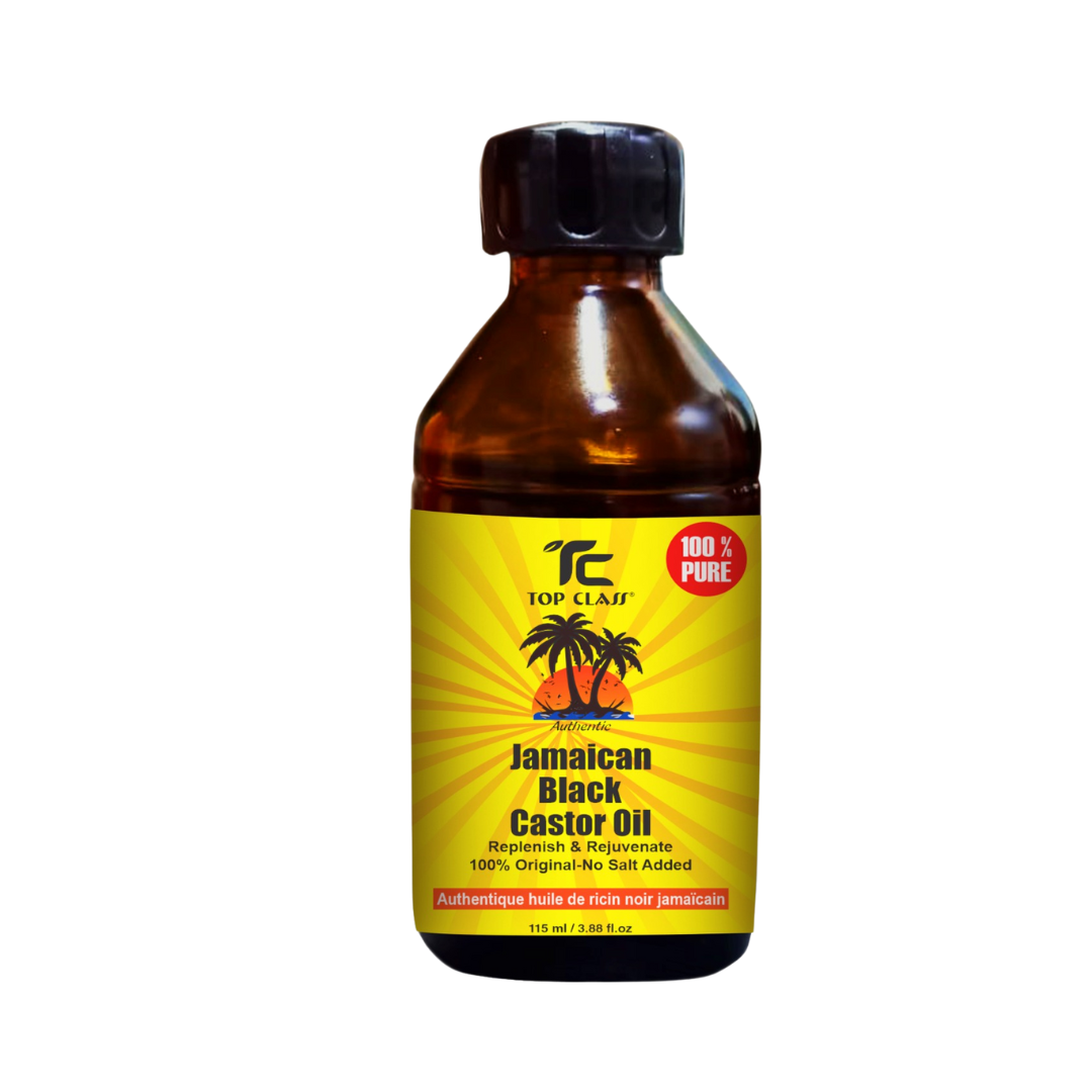 Top Class Jamaican Black Castor Oil -Glass Bottle 115ml