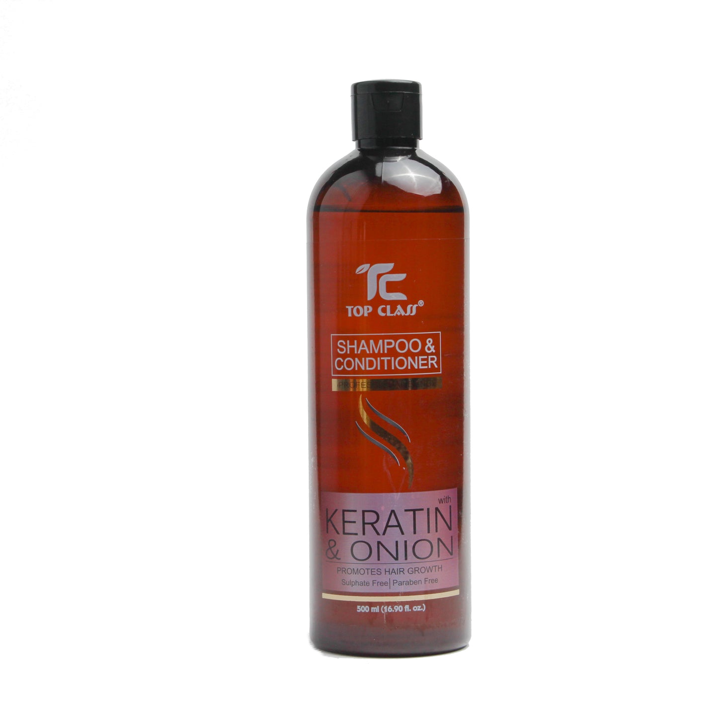 Top Class Keratin & Onion Shampoo & Conditioner 500ml